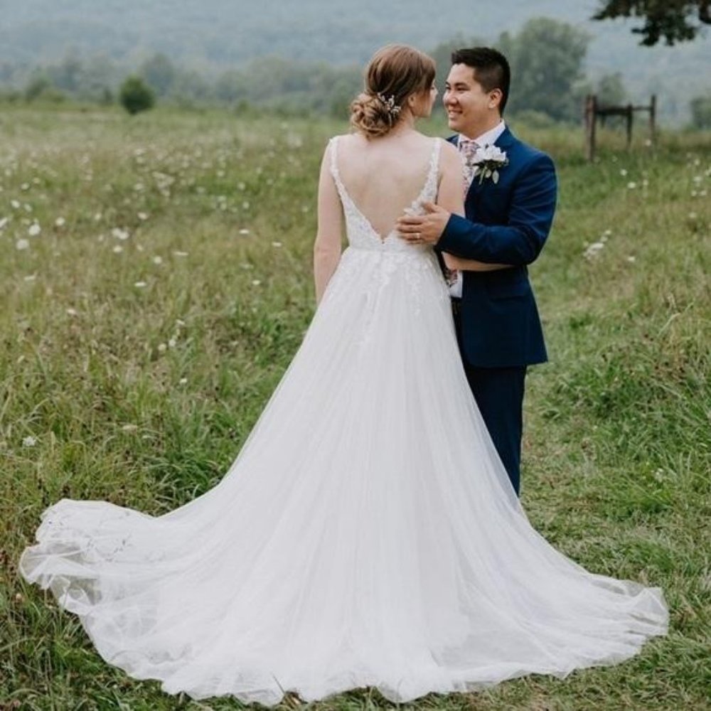 BHLDN Wtoo Vielle Wedding Gown Size 6 and 20W NEW - Picture 8 of 8